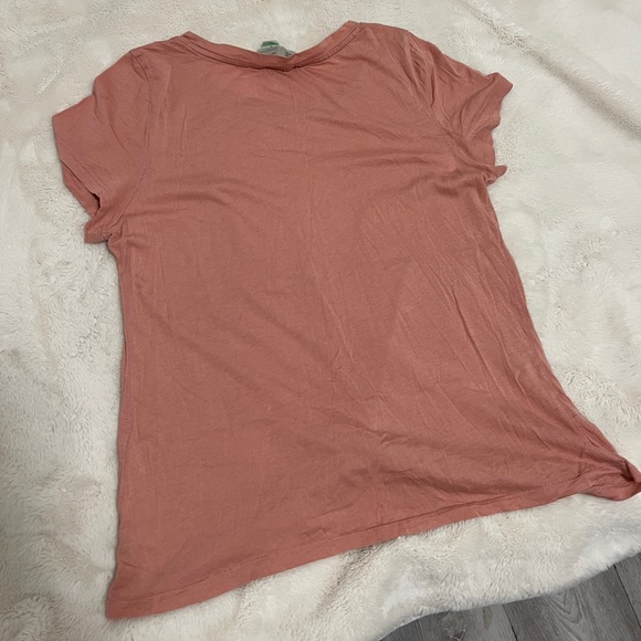 Anthropologie | pink Lucielle Knotted Tee | - Picture 3 of 3